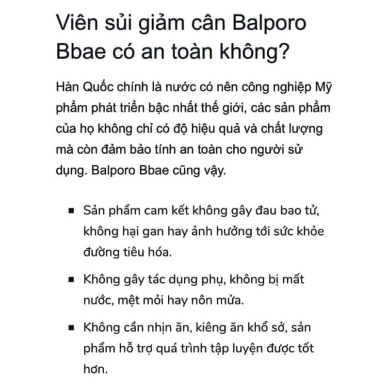 Viên Sủi Giảm Cân 𝐁𝐀𝐋𝐏𝐎𝐑𝐎 𝐁𝐁𝐀𝐄 Hàn Quốc | BigBuy360 - bigbuy360.vn