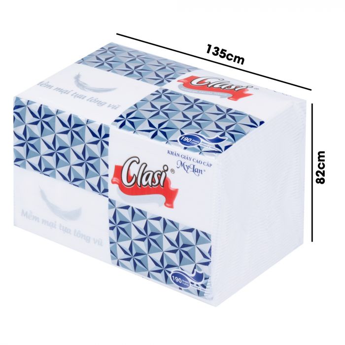 LỐC 3 gói, giấy rút cao cấp Mylan Kim cương 3 lớp, 190 tờ/gói