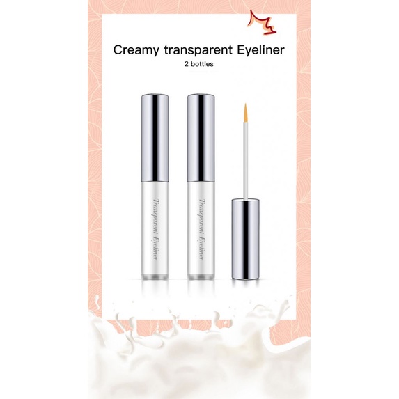 Lông mi giả trong suốt tự nhiên dạng lỏng kèm nhíp gắp tiện lợi | BigBuy360 - bigbuy360.vn