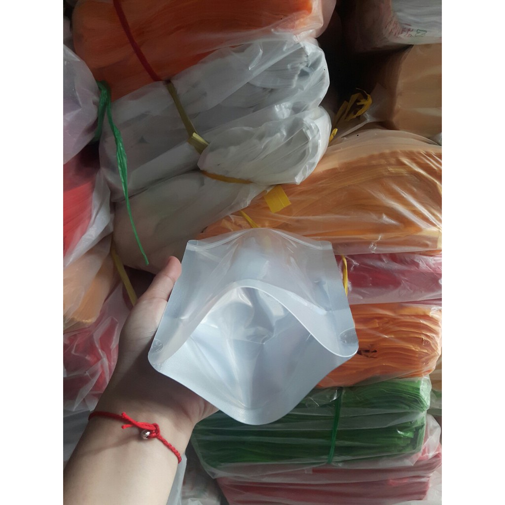 {1kg/size} Túi zipper ghép 1 mặt bạc 1 mặt trong (Hàng có sẵn)