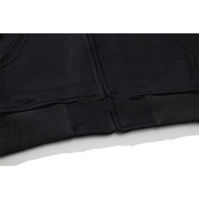 Áo khoác bóng chày tay dài khóa kéo thời trang nam nữ