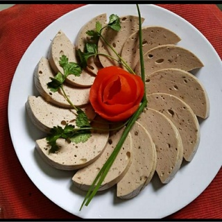 1 Chả Lụa(heo) Cô 4 Đặc Sản Bình Định  (1 cây 500gr)
