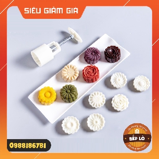Khuôn trung thu 3D xinh xắn giá tốt 50gr 4 mặt, 6 mặt