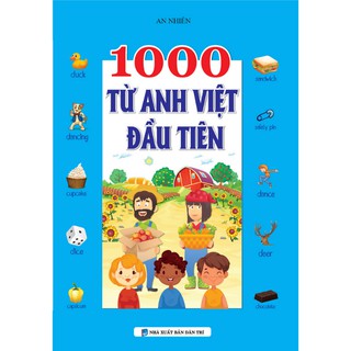 Sách - 1000 Từ Anh Việt Đầu Tiên
