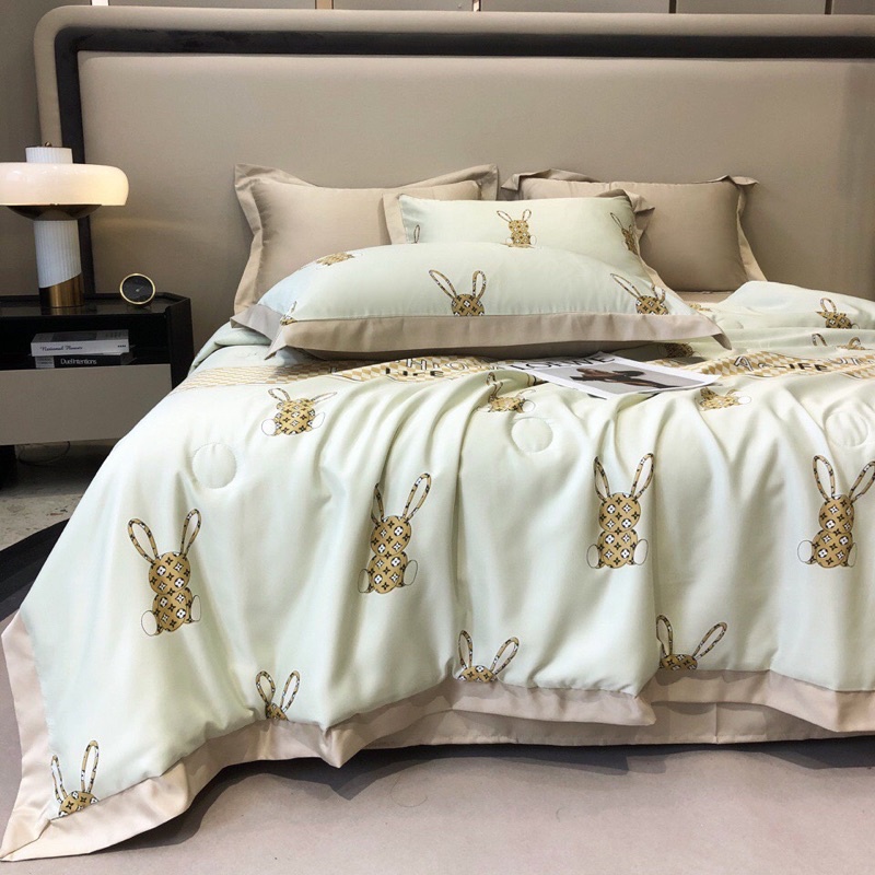CHĂN HÈ LỤA THÁI TENCEL MÁT LẠNH SANG TRỌNG 2m*2m3