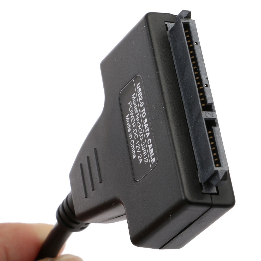 Cáp chuyển USB 2.0 sang SATA cho ổ cứng HDD 2.5/3.5''