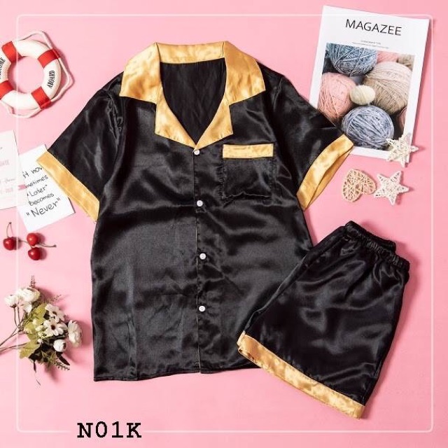 BỘ PHI LỤA - TAY NGẮN QUẦN NGẮN