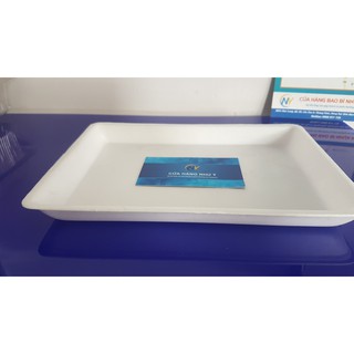 Combo 100 chiếc Khay xốp đựng hoa quả ( K001 )