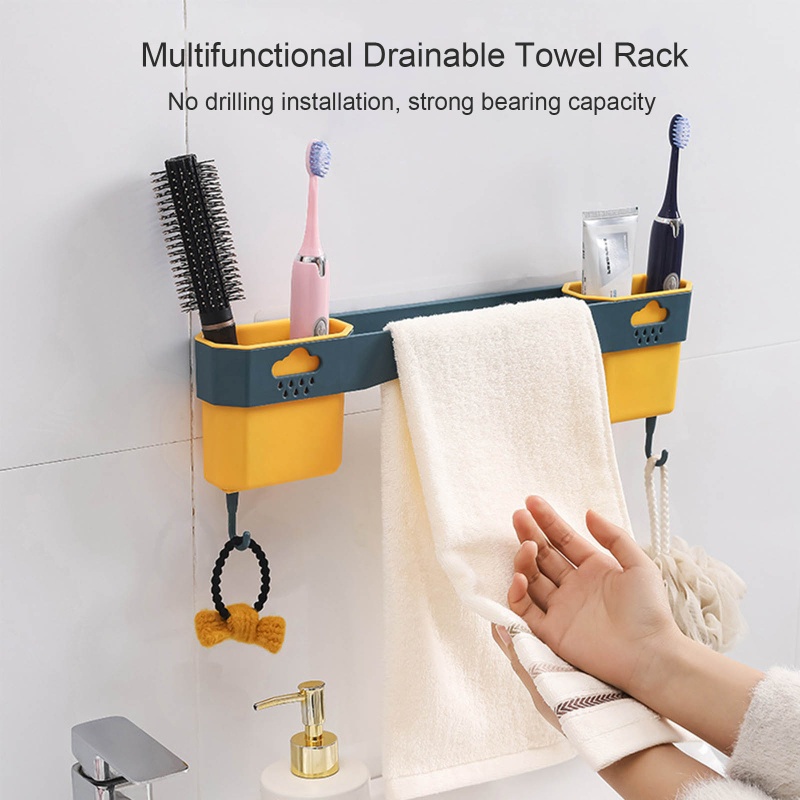 Giá Treo Bàn Chải Đánh Răng Gắn Tường Hình Đám Mây