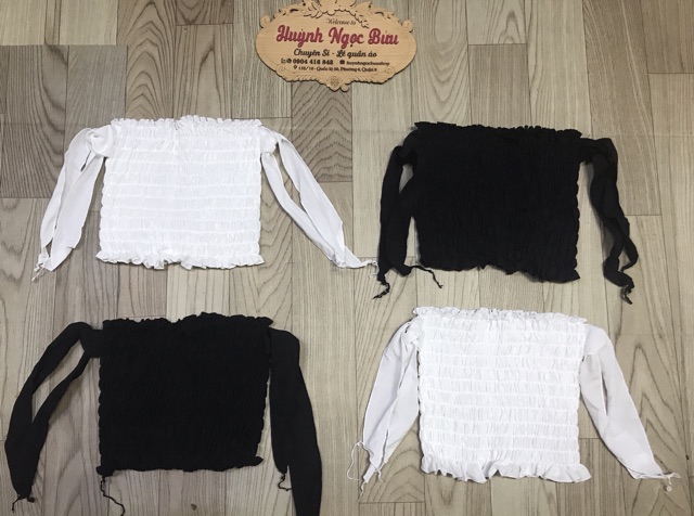 [ẢNH THẬT+VIDEO] ÁO CROPTOP ỐNG CỘT TAY