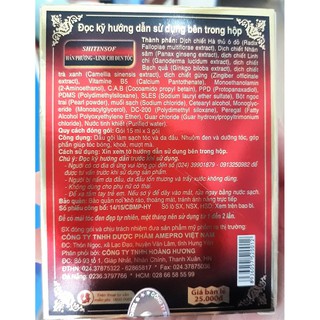 Dầu gội SHITINSOF - Hán Phương linh chi đen tóc