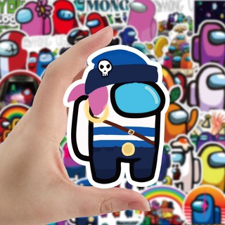 Sticker Among Us set 52 miếng chống thấm nước