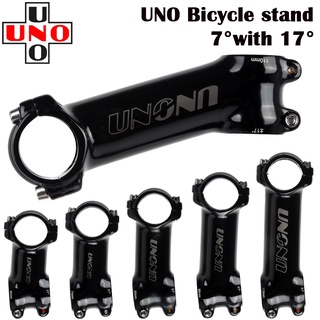 Uno MTB Xe Đạp Thân -7 17 Độ Siêu Nhẹ Alu 7050 31.8mm 60 70 80 90 100 110 120 130mm Đường Xe Đạp Thân King Hợp Kim