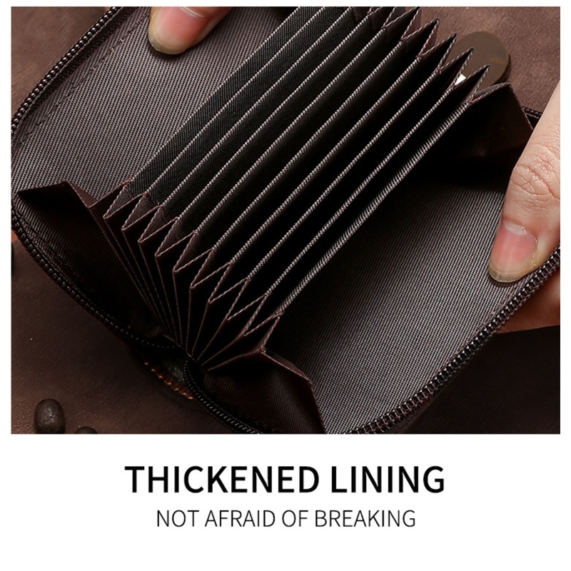 Ví Da Pu Nhỏ Đựng Thẻ Tiện Lợi Cho Nam