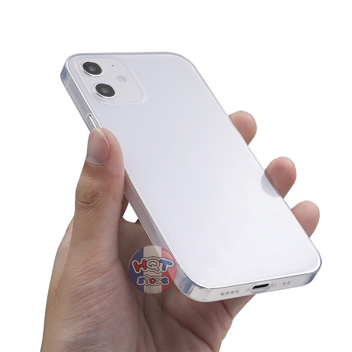 Ốp lưng siêu mỏng trong suốt Ultra Slim 0.4mm IP 12 / 12 Mini