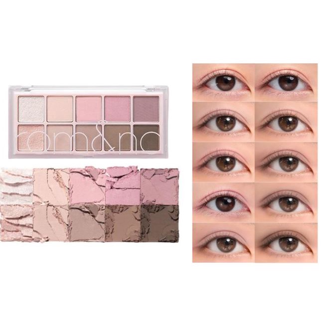 Bảng phấn mắt Rom & Nd 7 màu đẹp mắt Better Than Palette