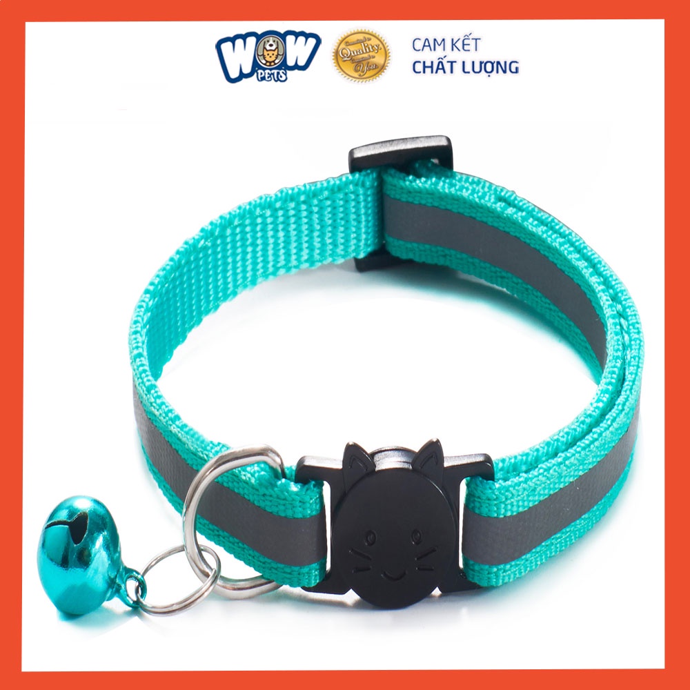 Vòng cổ lục lạc cho chó mèo giá rẻ Wowpets, Phụ kiện đeo cổ cho thú cưng