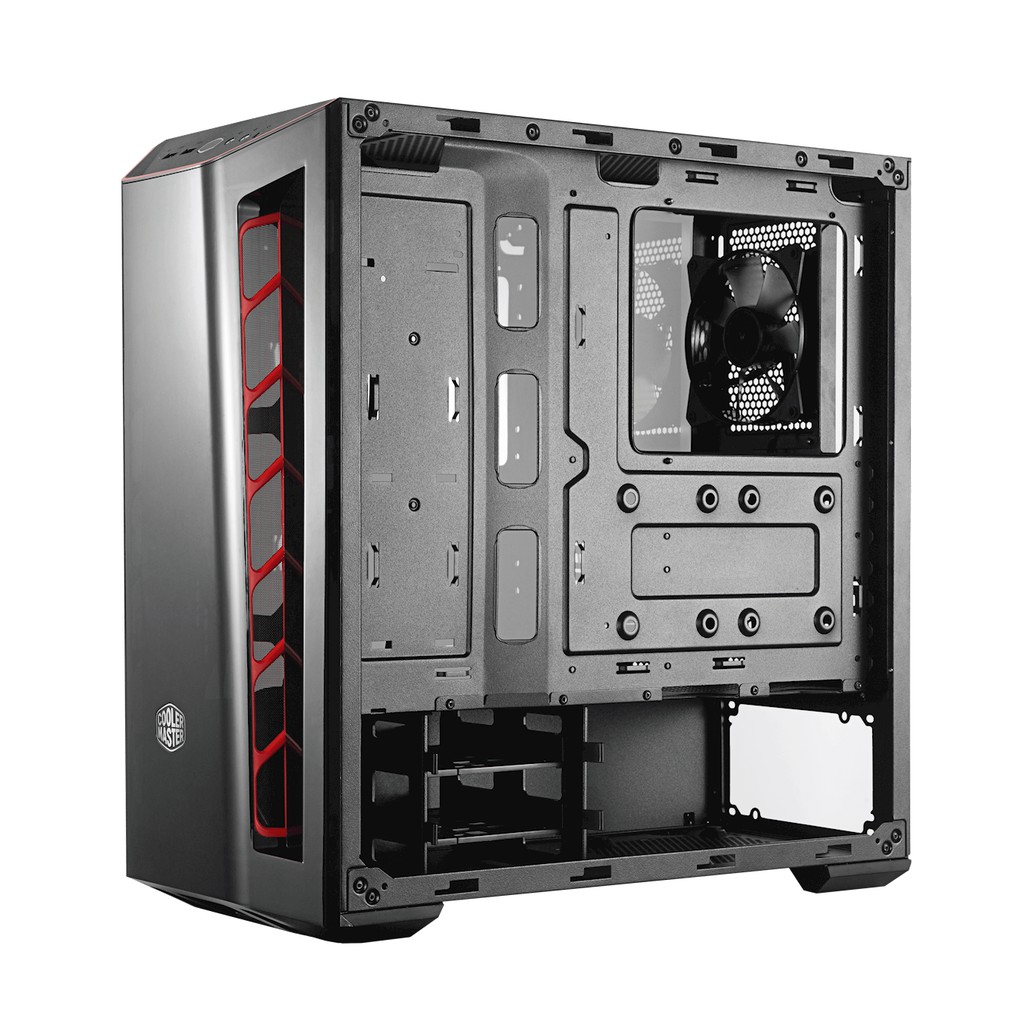 Vỏ Case Cooler Master MASTERBOX MB520 TG RED TRIM