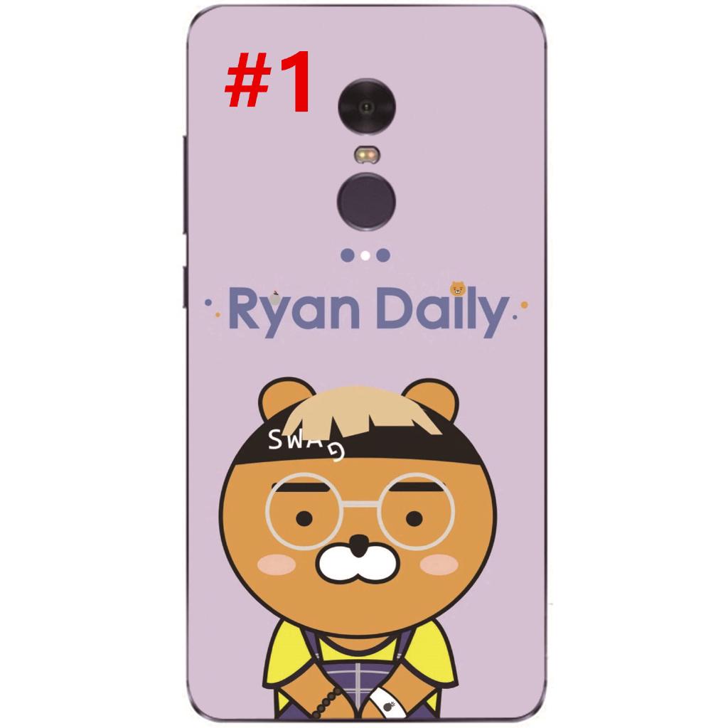 Brown Bear couple Cover Xiaomi Redmi Note4 / Note 4X / Note 5 Pro Soft TPU Case