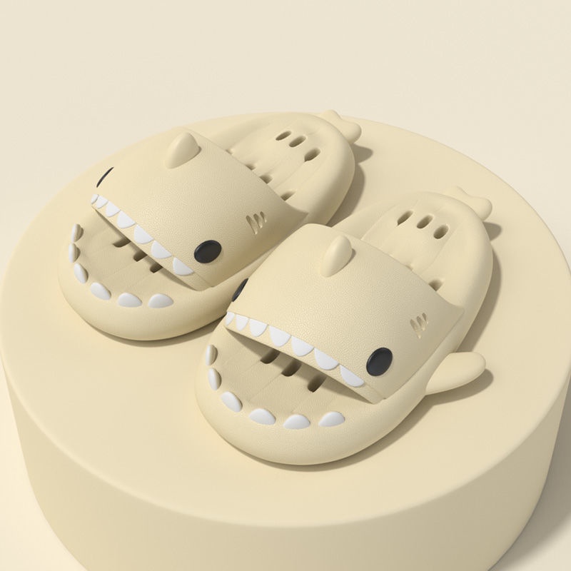 Dép Sandal Hở Ngón Chống Trượt Hình Cá Mập Dễ Thương Thời Trang Đi Biển Cho Nam Và Nữ