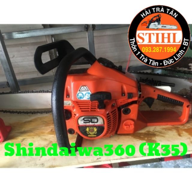Máy Cưa Xích Shindaiwa SDK35 (360) Hàng Bãi Nhật Nòng 40ly 36cc