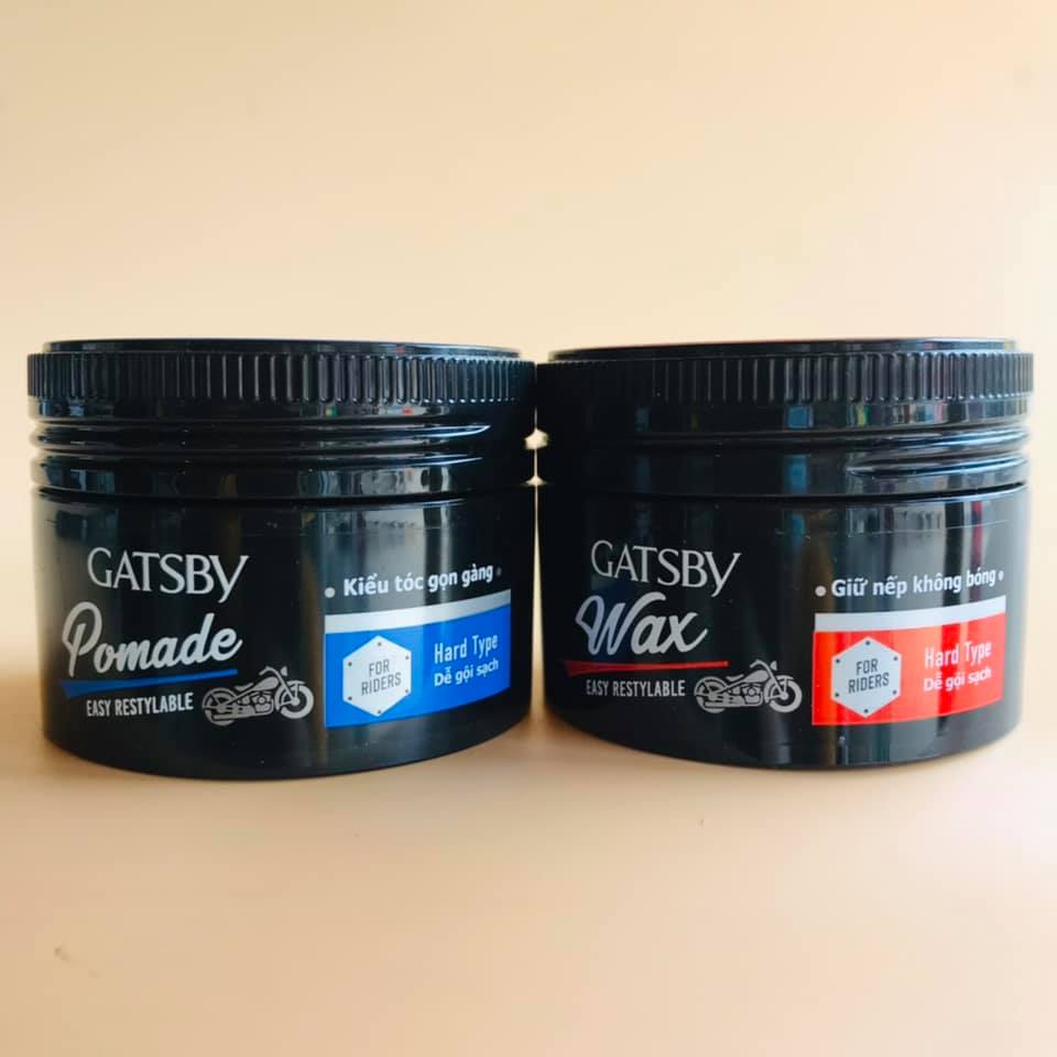 Sáp tạo kiểu tóc GATSBY Wax &amp; Pomade