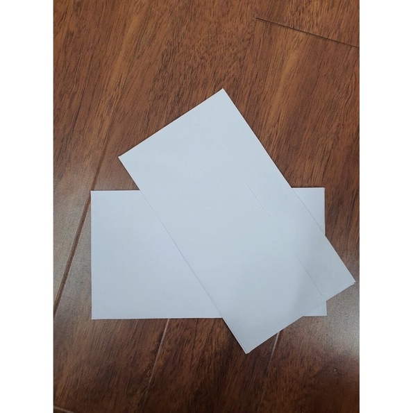 Bao bì thư trắng 12x18 - 12x22 - Xấp 100 Cái, có keo 2 mặt