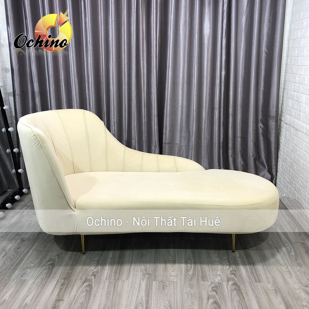 Ghế Sofa Tựa Lưng Dài Mẫu Thuyền Cao Cấp Để Phòng Khách Hoặc Shop Dài 1M7 Phong Cách Bắc Âu (Đủ Màu)