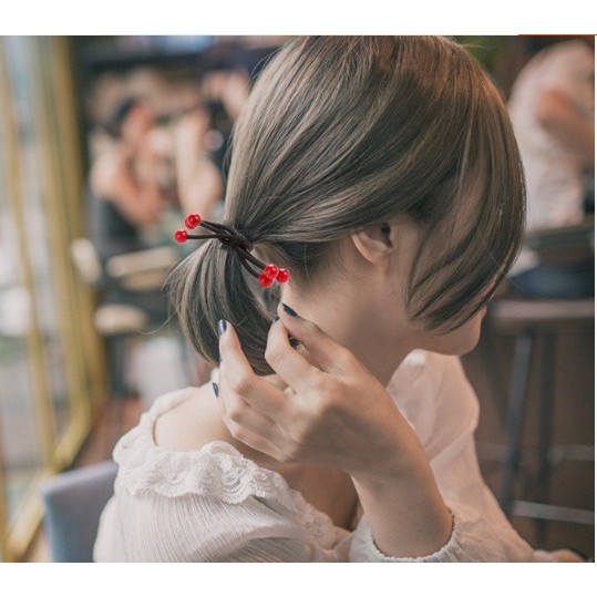 Dây buộc tóc bộ 03 Anh Đào