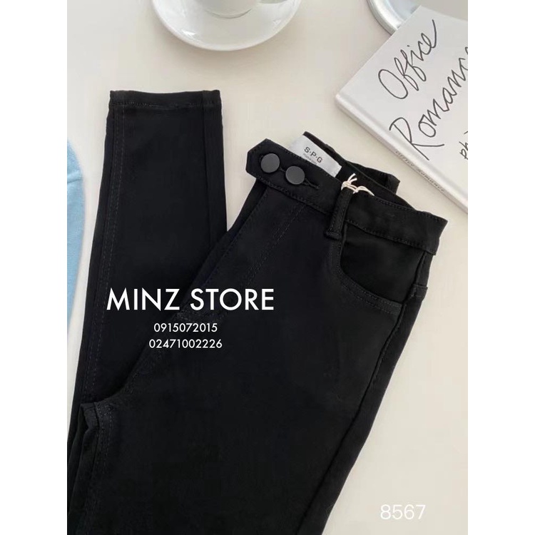 Quần legging jean 2 khuy #8567