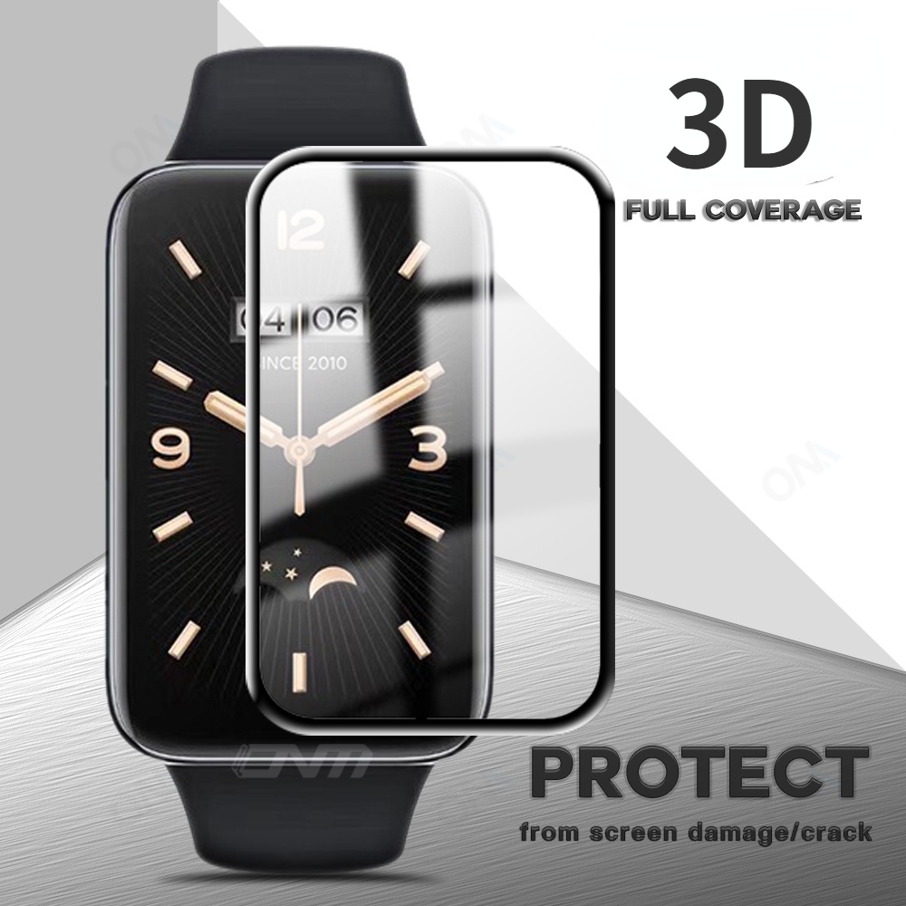 Set 2 Miếng Dán Bảo Vệ Màn Hình Cho Xiaomi band 7 6 Pro Mi band 6 7 Pro Mi band7 Kính