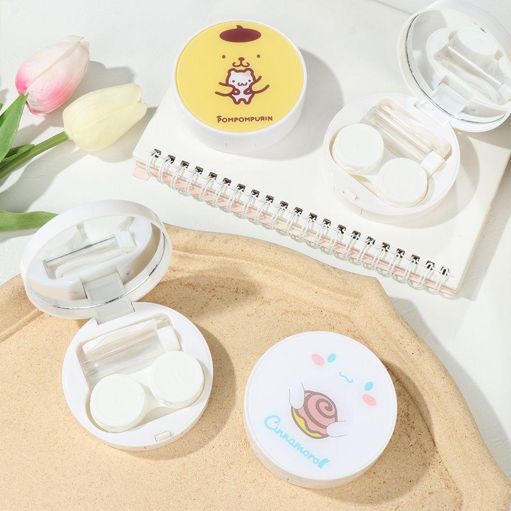 Hộp Đựng Kính Áp Tròng Họa Tiết Hoạt Hình Dễ Thương