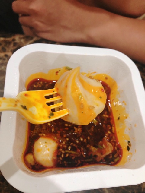 [ Sẵn] Lẩu Miến Cốc Viên Hải Sản Hong Kong Kèm Viên Thả Lẩu Chả Cá, Trứng Cua Siêu Ngon Hộp 154g