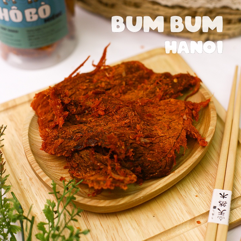Khô bò miếng BumBum đồ ăn vặt Hà Nội siêu ngon siêu rẻ | BigBuy360 - bigbuy360.vn
