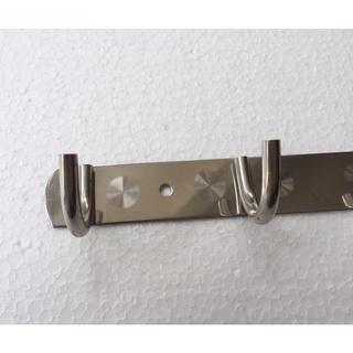 [HCM]Móc treo quần áo inox 7 móc