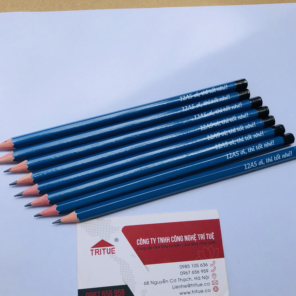 Sản xuất bút chì, in bút chì giá rẻ theo yêu cầu tại Hà Nội