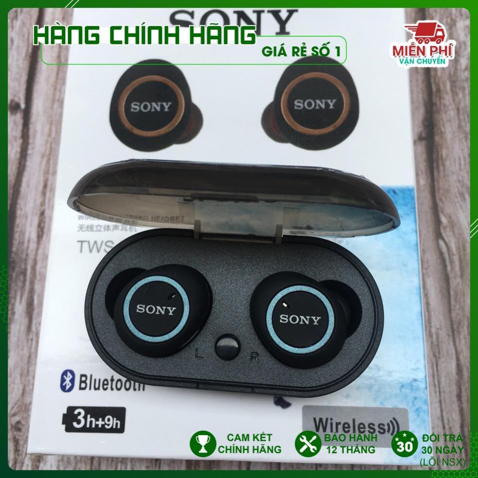 TAI NGHE BLUETOOTH SONY | Tai Nghe Sony Tws D76 | Nghe Nhạc + Đàm Thoại 3 Tiếng | 23002