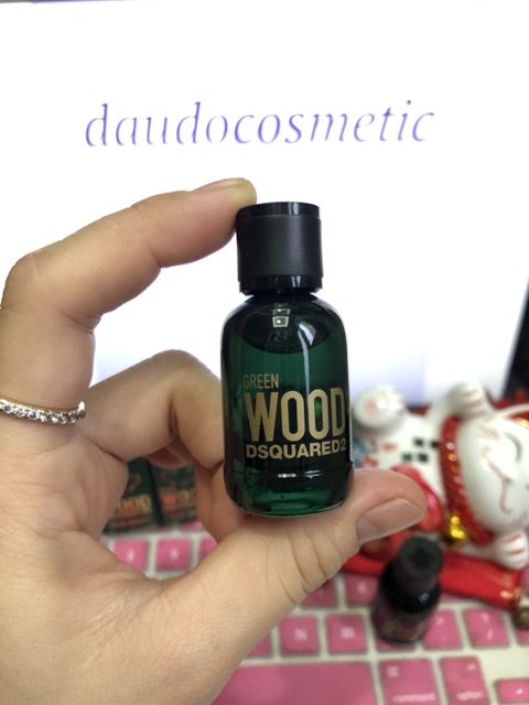 [ mini ] Nước hoa nam DSQUARED2 Green Wood Pour Homme EDT 5ml | BigBuy360 - bigbuy360.vn