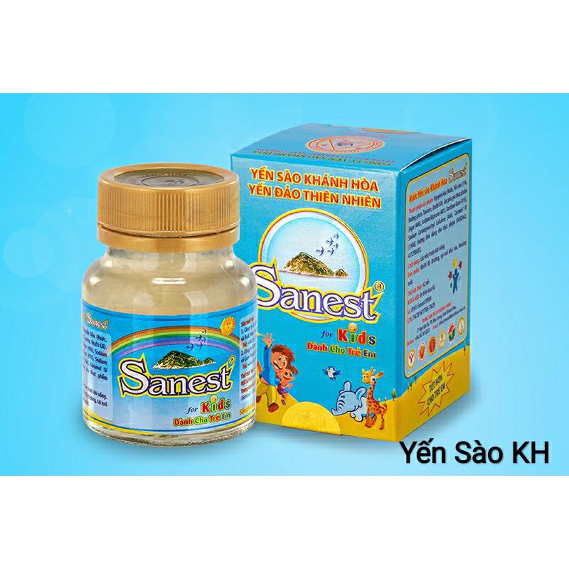 Yến Sào Sanest Trẻ em lọ 62ml