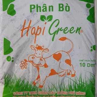PHÂN HỮU CƠ - PHÂN BÒ HAPI GREEN PHÚ NÔNG ( 10DCM3 - 2KG ) - SEEDS4