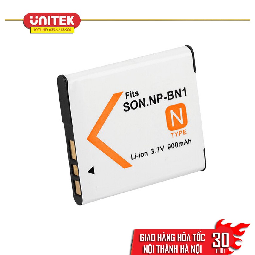 Pin Máy Ảnh Sony Li-ion 3.7V 900mAh 3.3Wh NP-BN1
