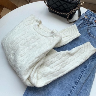 2811LV -Áo len nữ vặn thừng