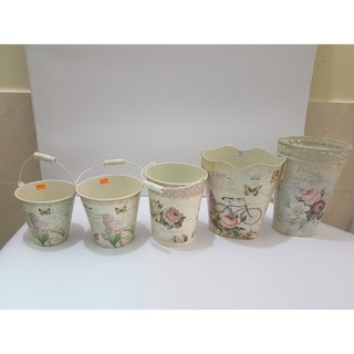 CHẬU THIẾC  VINTAGE
