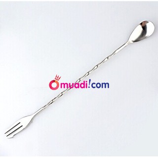 Thìa pha chế cocktail barspoons inox 26cm