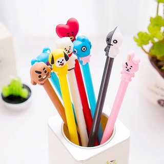 Bộ 8 Bút Thần Tượng BTS BT21 minmy qq