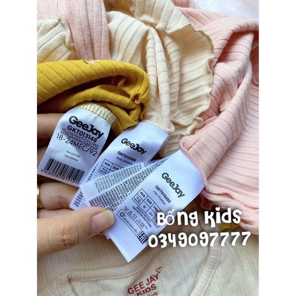 Áo Thu Bé Gái In Hình Viền Sóng GJ