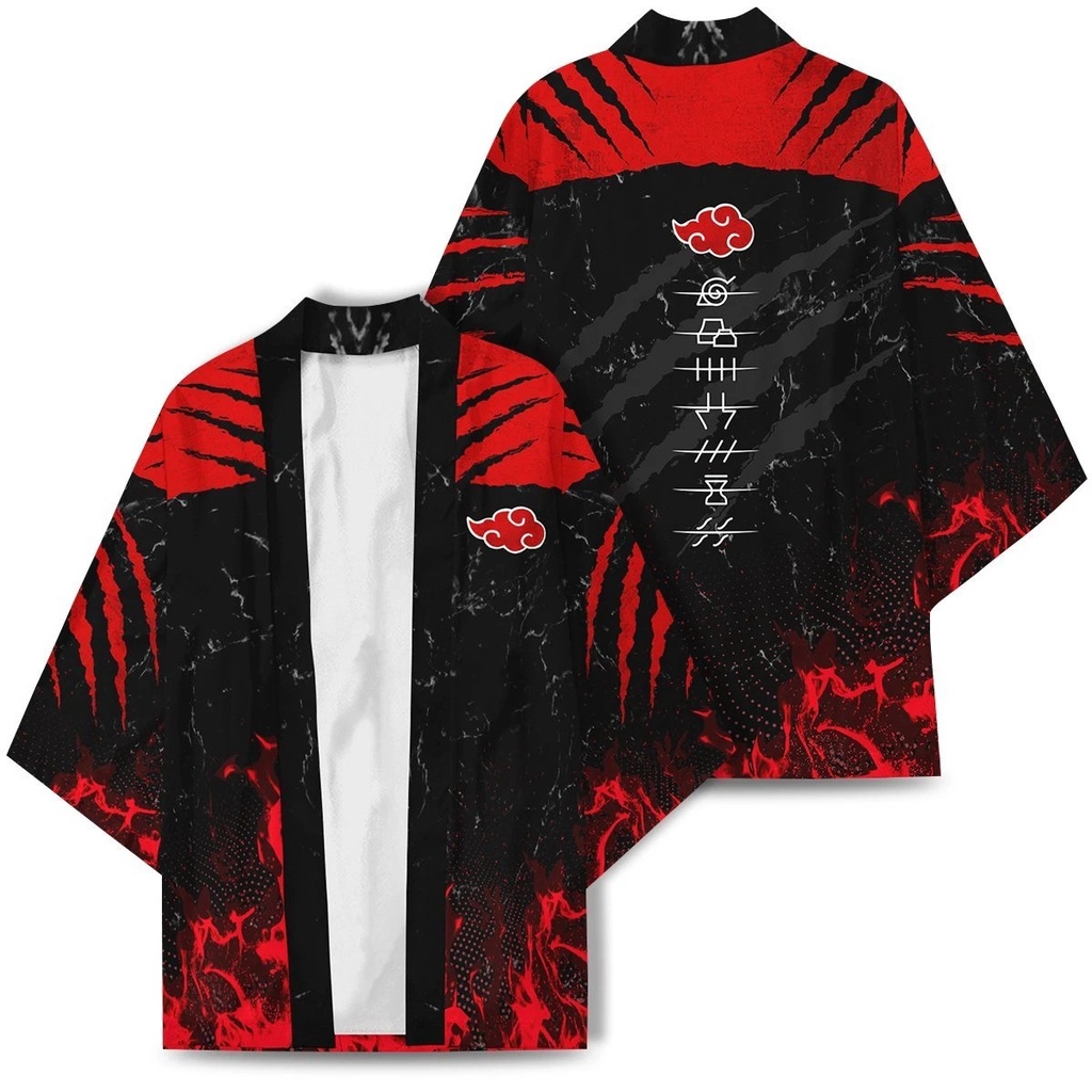 Mới Áo Choàng Ngủ Kimono In Hình Naruto Cá Tính