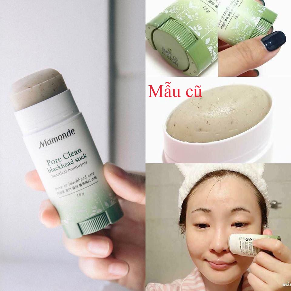 Thanh lăn mụn đầu đen Mamonde Pore Clean Blackhead Stick