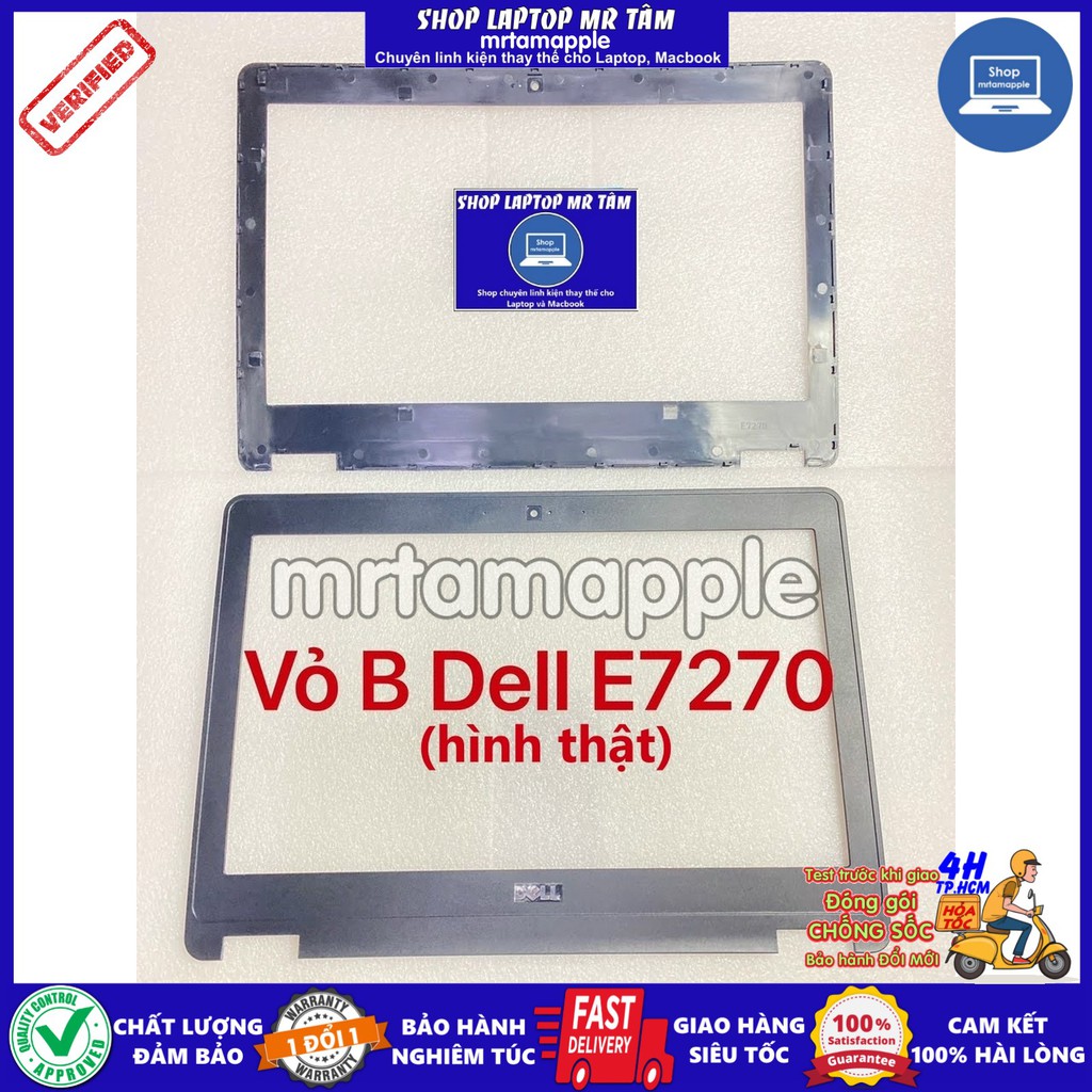 (COVER) VỎ B (VIỀN MÀN HÌNH) LAPTOP DELL E7270 dùng cho Latitude E7270