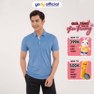 Áo Polo Yody Coolmax nhẹ thoáng khí ít nhàu co giãn tốt APM3519